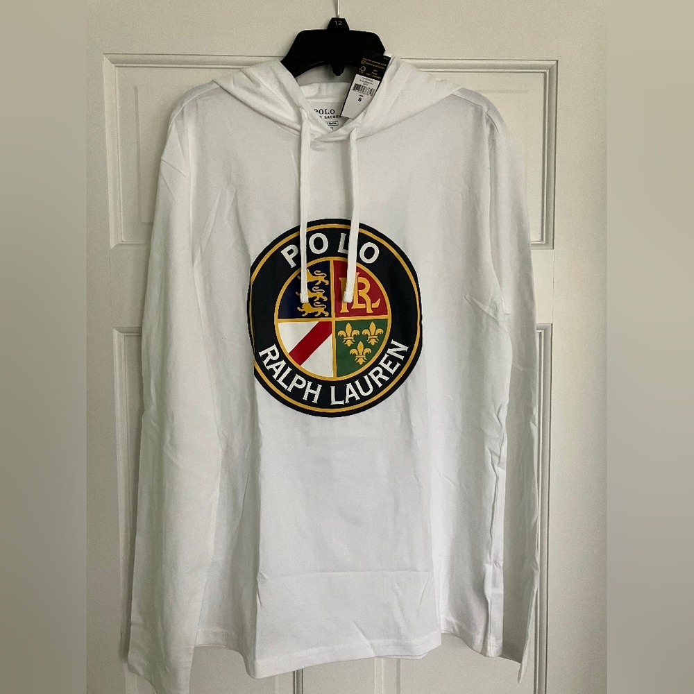 Polo by Ralph Lauren White Shirt Jacket